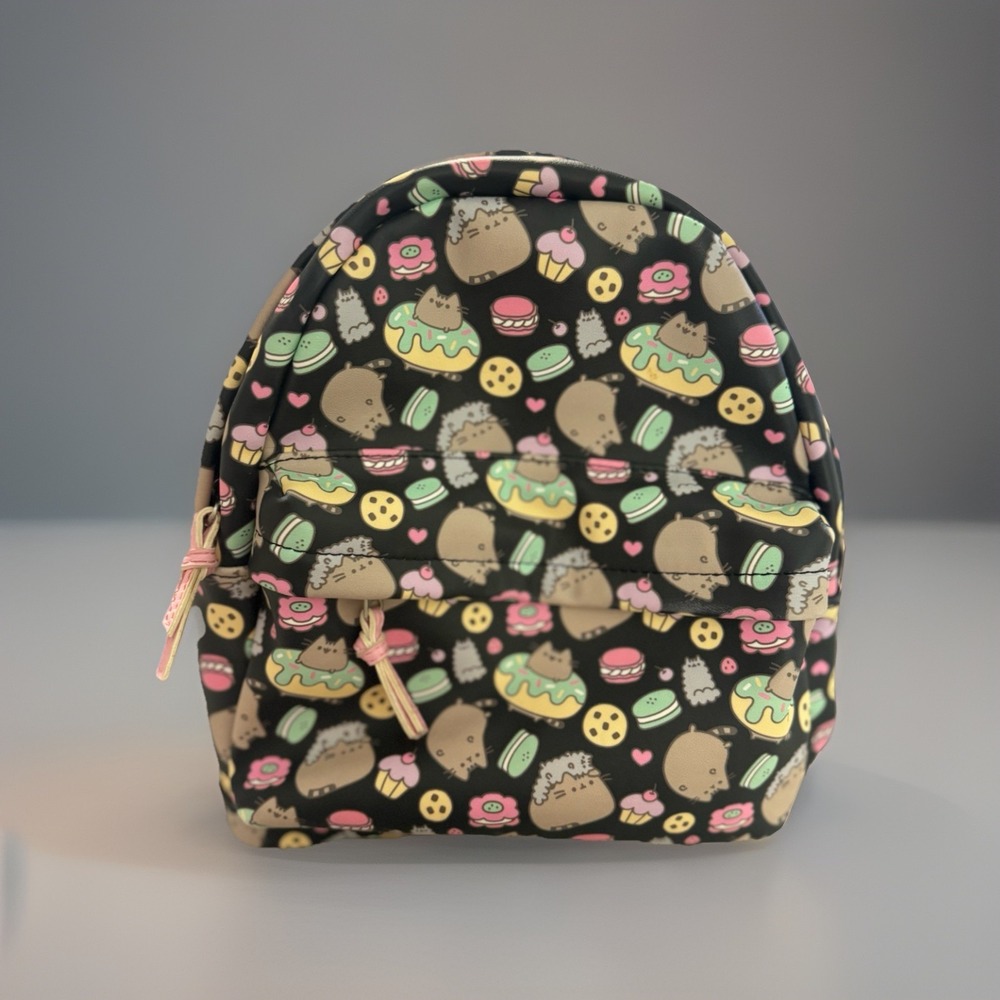 Pusheen Friends Adorable Mini Backpack Bookbag Purse Snacks Desserts Cat 2017